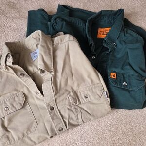 Bundle Of 2 Lineman Button-Up Shirts